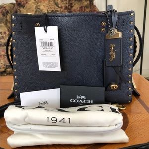 🔵 Coach Rogue 25 Midnight Navy 🔵